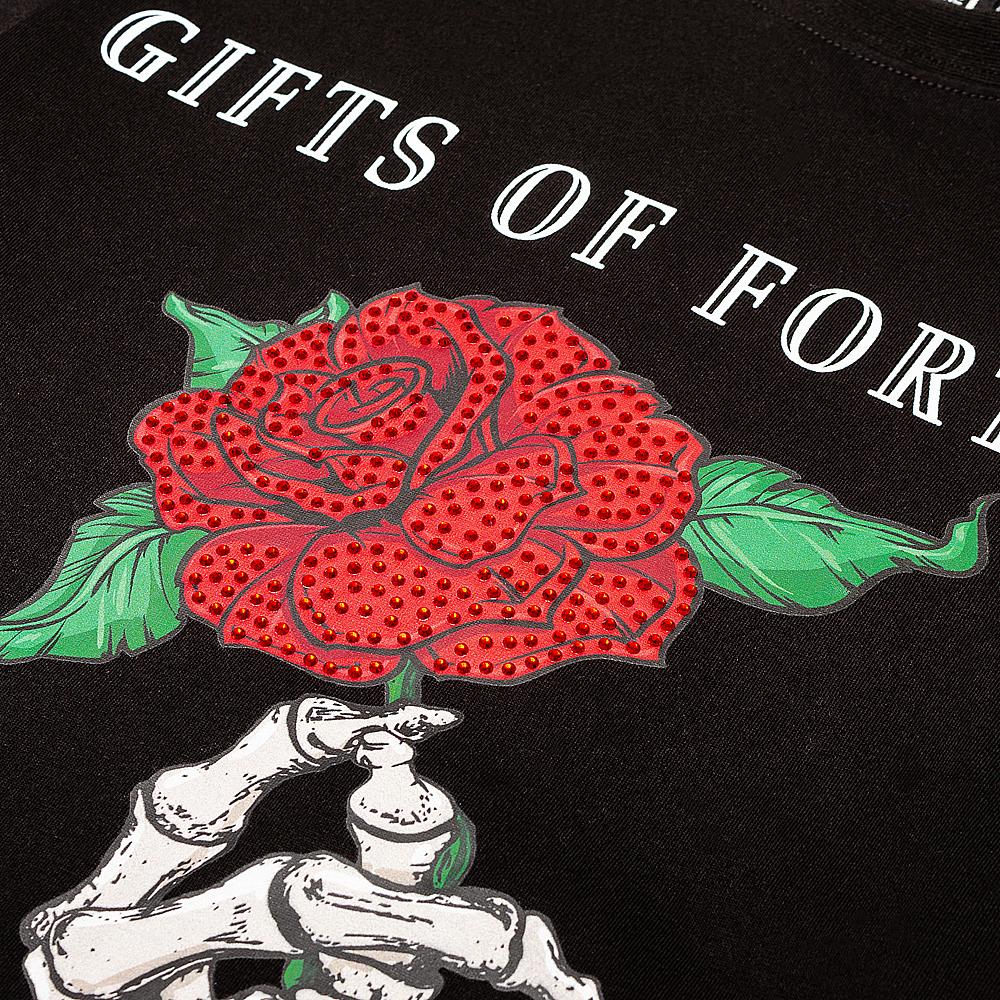 guns n' roses swarovski crystals tshirt