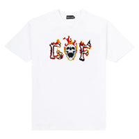 white skull tshirt