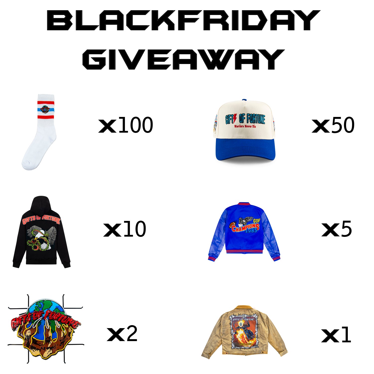 BLACK FRIDAY GIVEAWAY