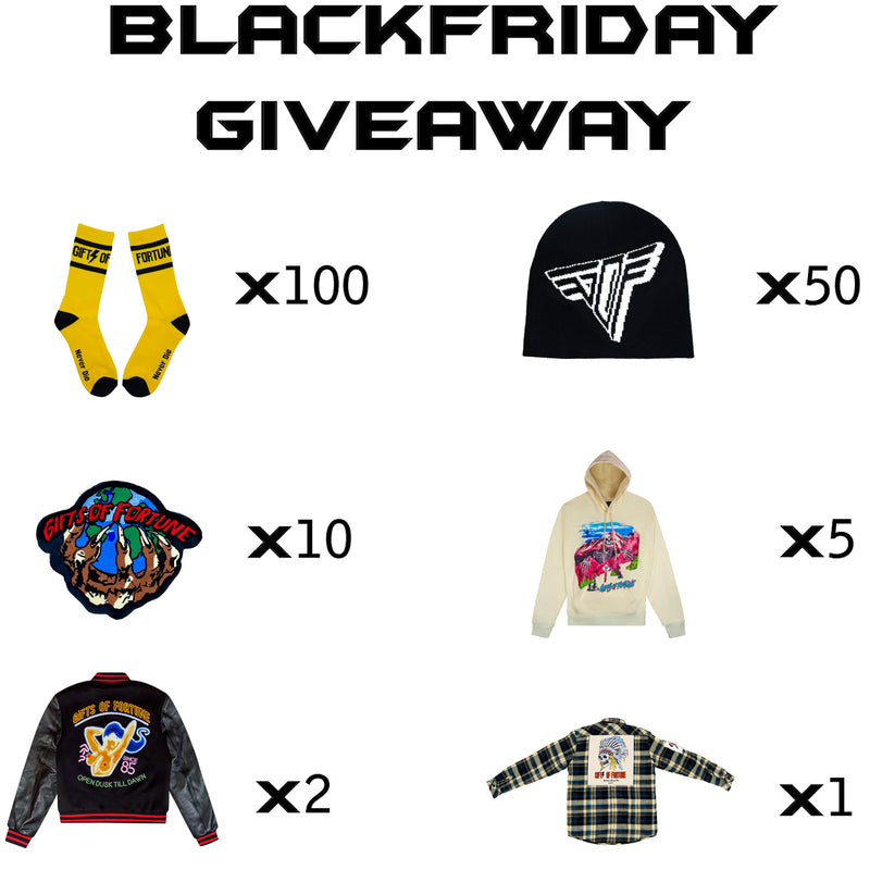 Black Friday Giveaway