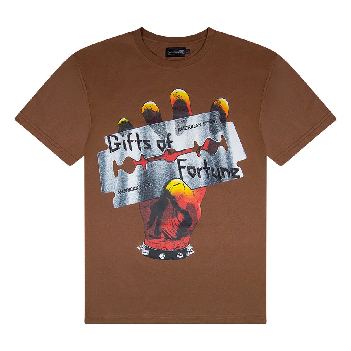 Double Edge Shorts Set | Brown/Black