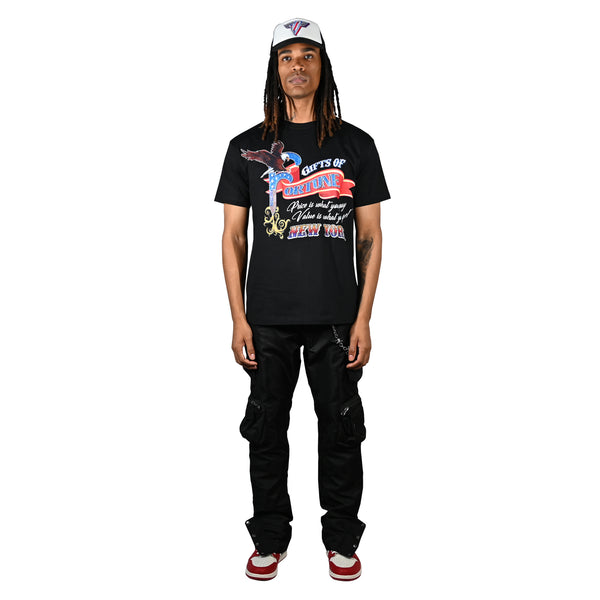 America$ T-shirt  | Black