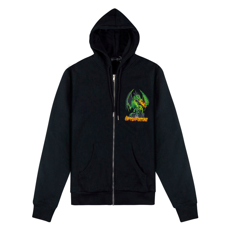 Dragon Fire Hoodie | Black