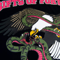 Iron Bird Shorts Set | Black/Purple