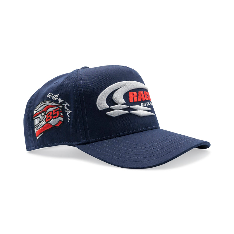 1 of 1 Speedway Trucker Hat| Navy Blue