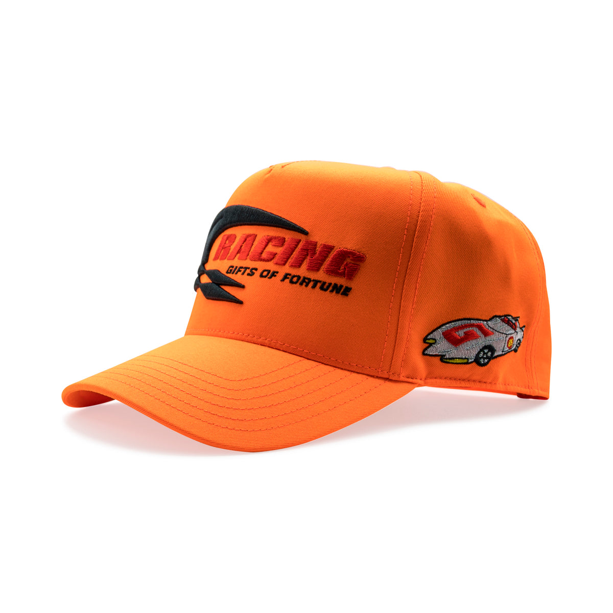 1 of 1 Speedway Trucker Hat| Neon Orange