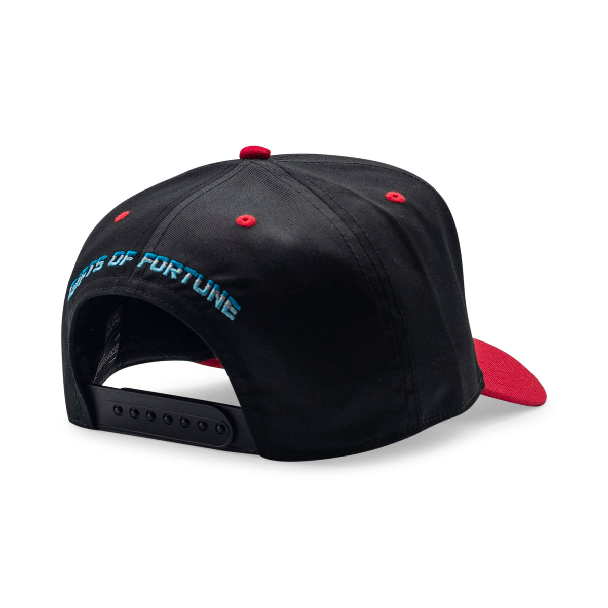 1 of 1 Blue Steel Trucker | Black/Red