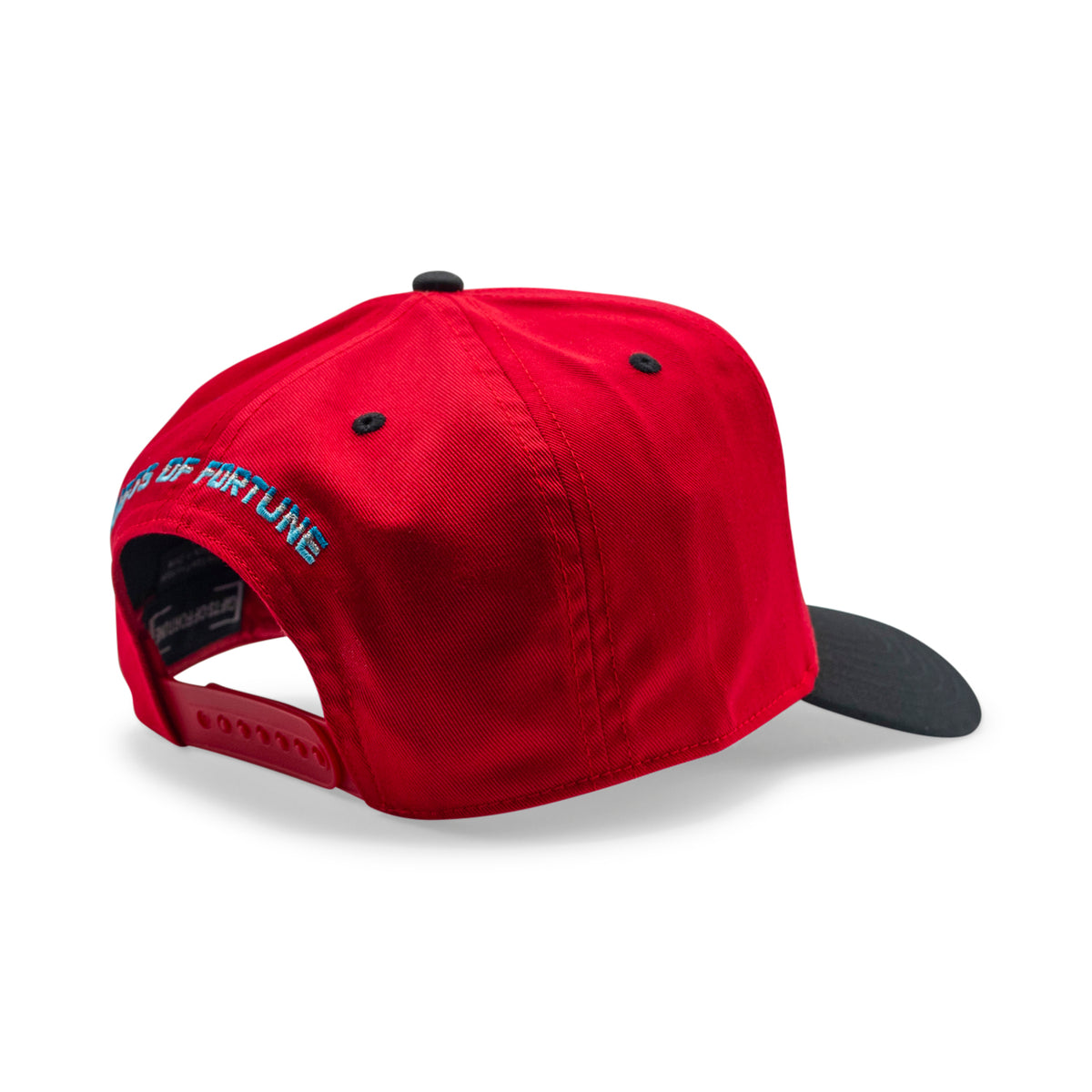 1 of 1 Blue Steel Trucker | Red/Black