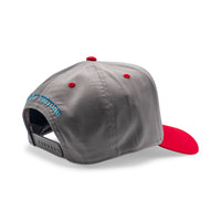 1 of 1 Blue Steel Trucker | Grey/Red