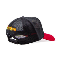 1 of 1  Bad To The Bone Trucker Hat | Black/Red