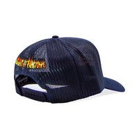 1 of 1 Bad To The Bone Trucker Hat | Navy Blue