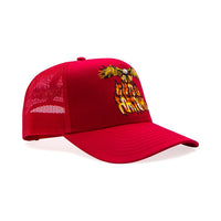 1 of 1 Bad To The Bone Trucker Hat | Red