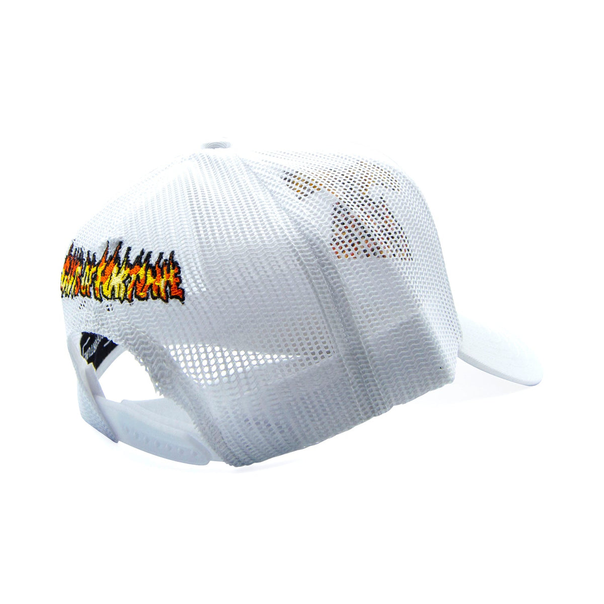 1 of 1 Bad To The Bone Trucker Hat | White