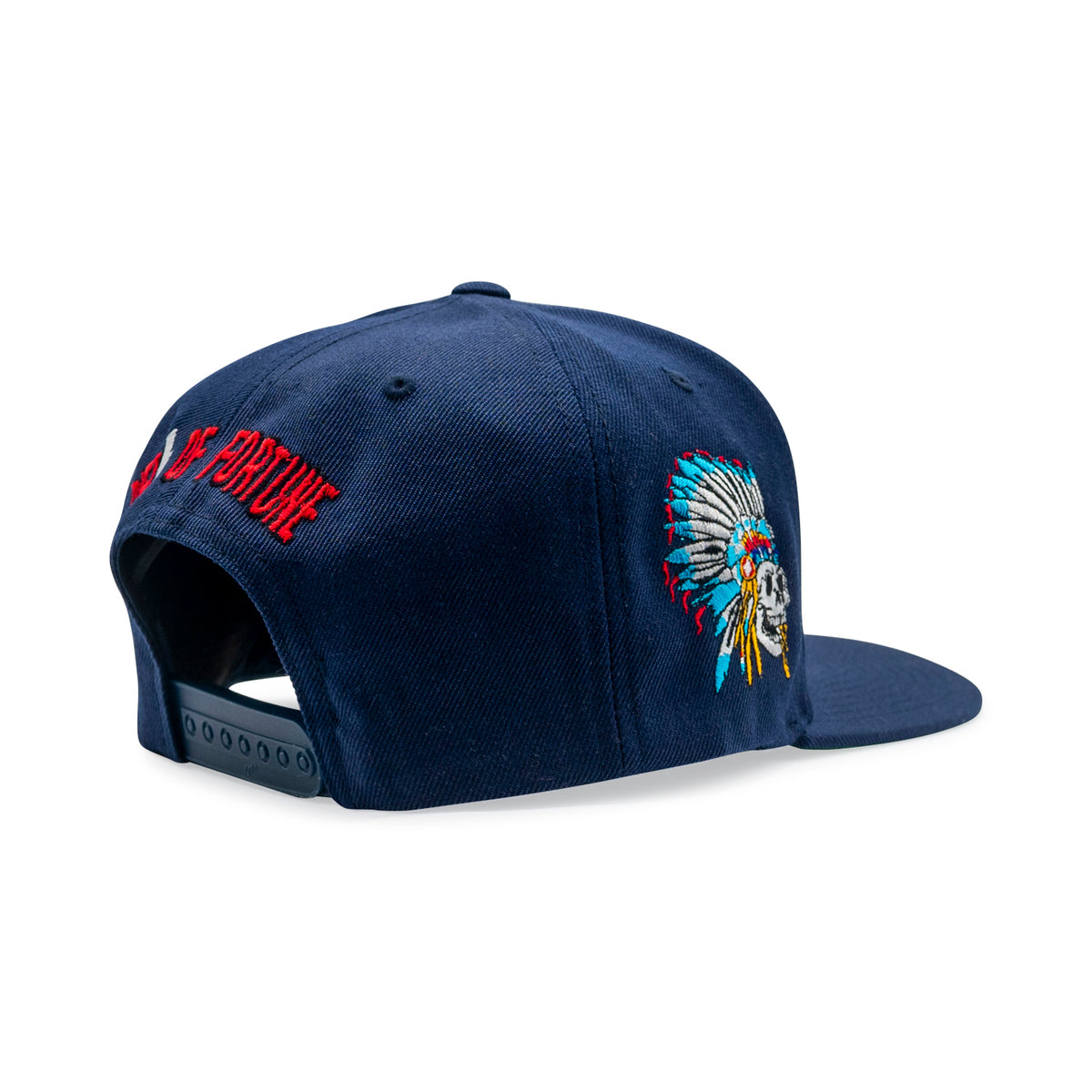A Barbed Wire Snapback Hat | Navy Blue