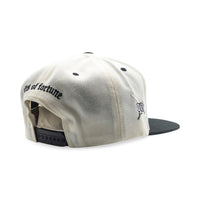 Sox Barbed Wire Snapback Hat | White/Black