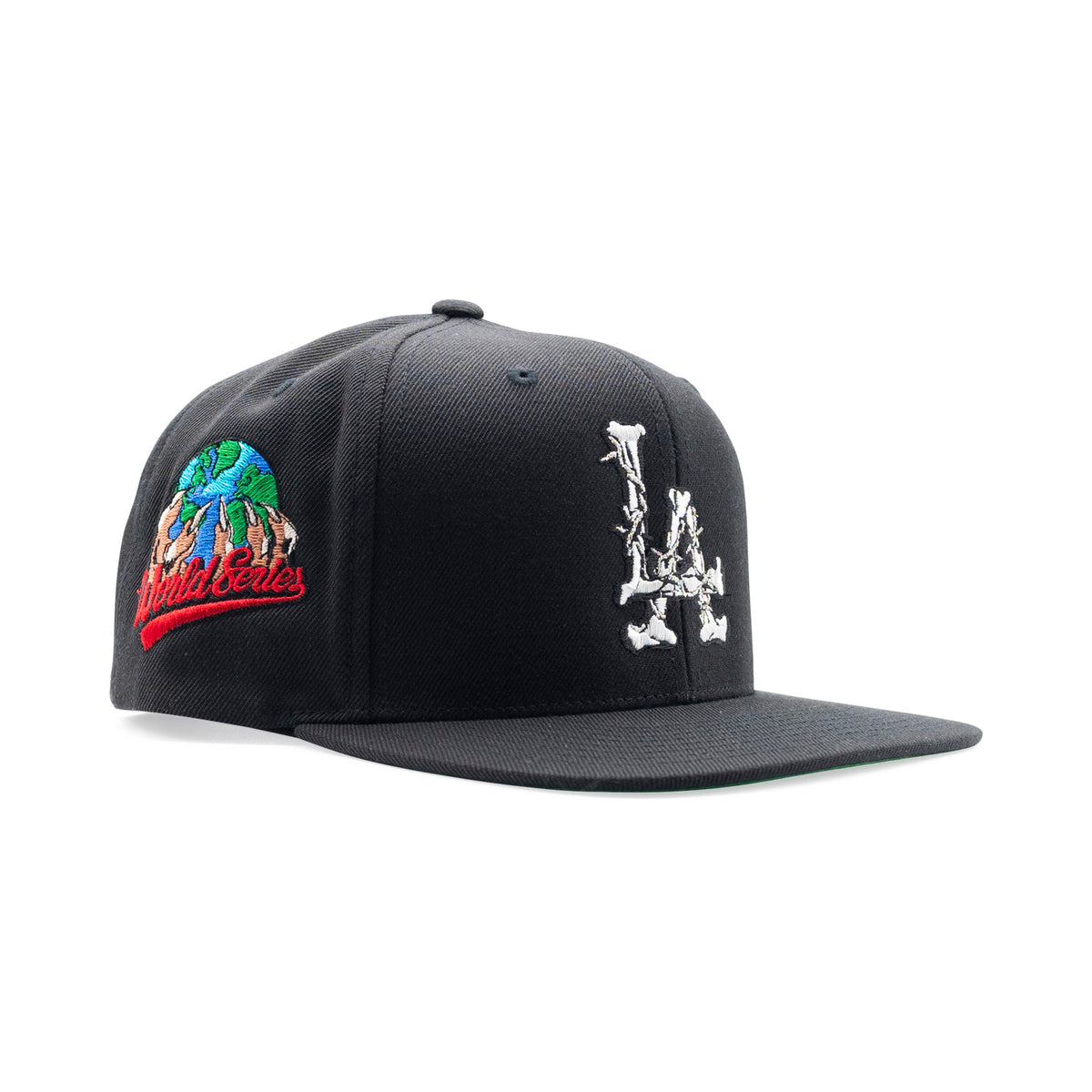 LA Barbed Wire Snapback Hat | Black