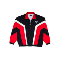 Vertex Track Jacket | Black/Red