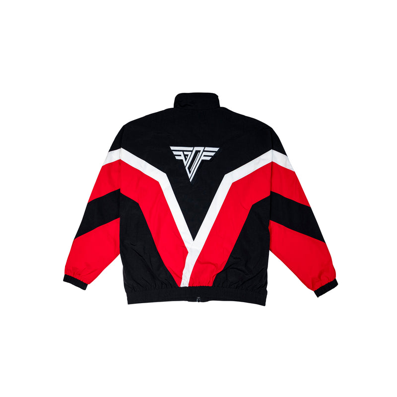 Vertex Track Jacket | Black/Red