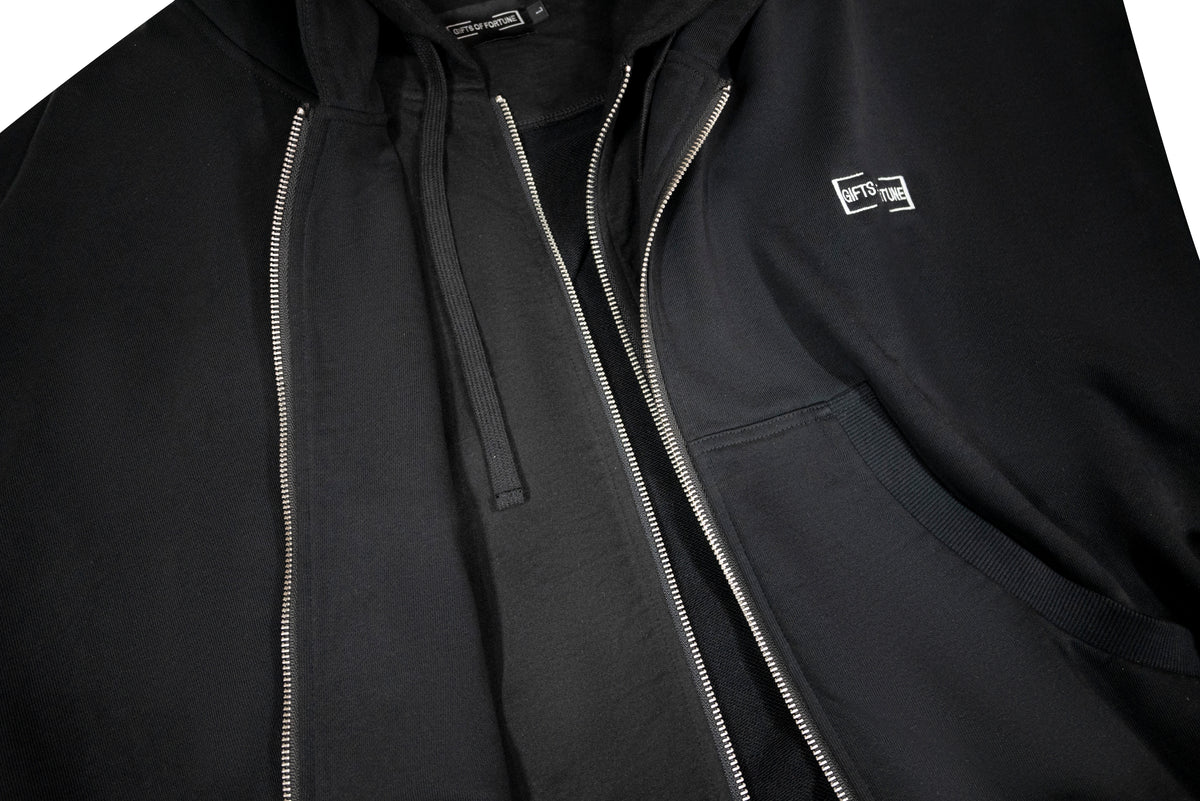 Hell Breaker Double Hoodie | Black