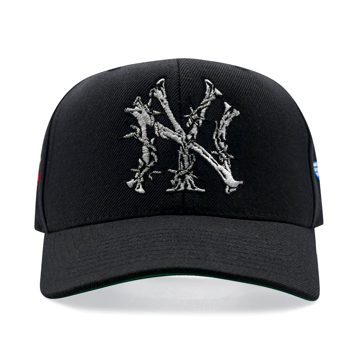 NY Barbed Wire Snapback Hat | Black