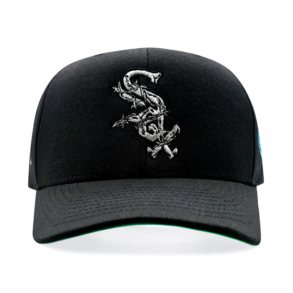 Sox Barbed Wire Snapback Hat | Black