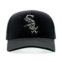 Sox Barbed Wire Snapback Hat | Black