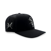 Sox Barbed Wire Snapback Hat | Black
