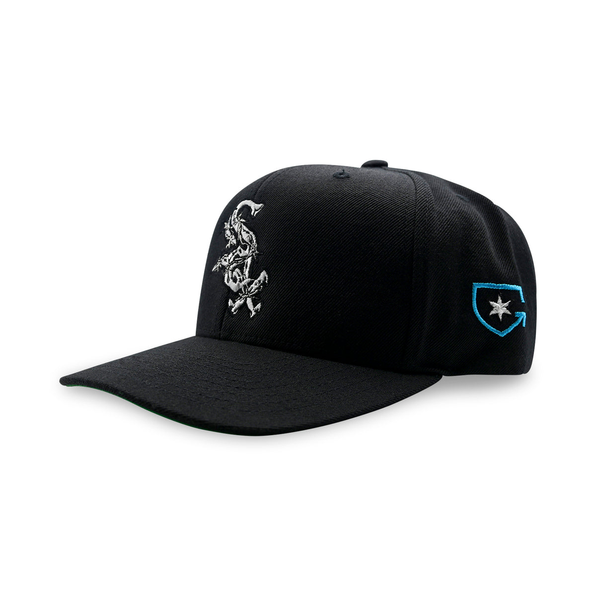 Sox Barbed Wire Snapback Hat | Black