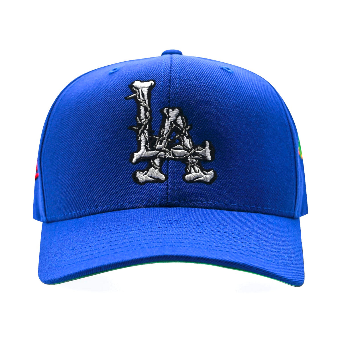 LA Barbed Wire Snapback Hat | Royal Blue