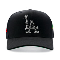 LA Barbed Wire Snapback Hat | Black