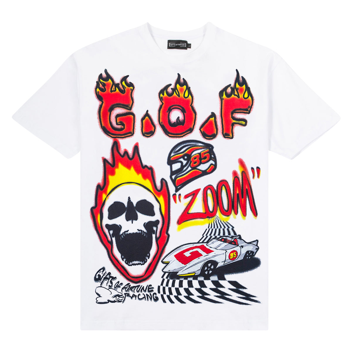 Ricky Bobby T-shirt | White