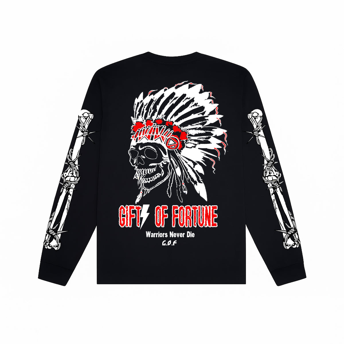 Tomahawk Long Sleeve T-shirt | Black