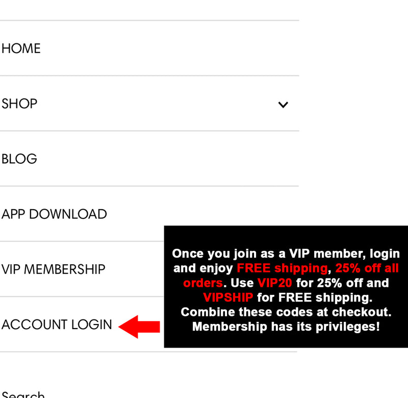 VIP Gold Membership