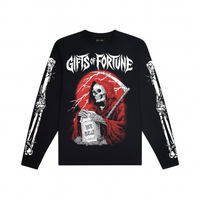 Final Bet Long Sleeve T-shirt | Black