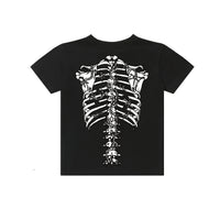 Barbed Wire Bones T-shirt | Black