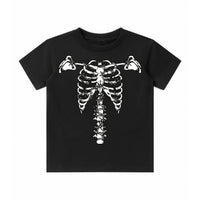 Barbed Wire Bones T-shirt | Black