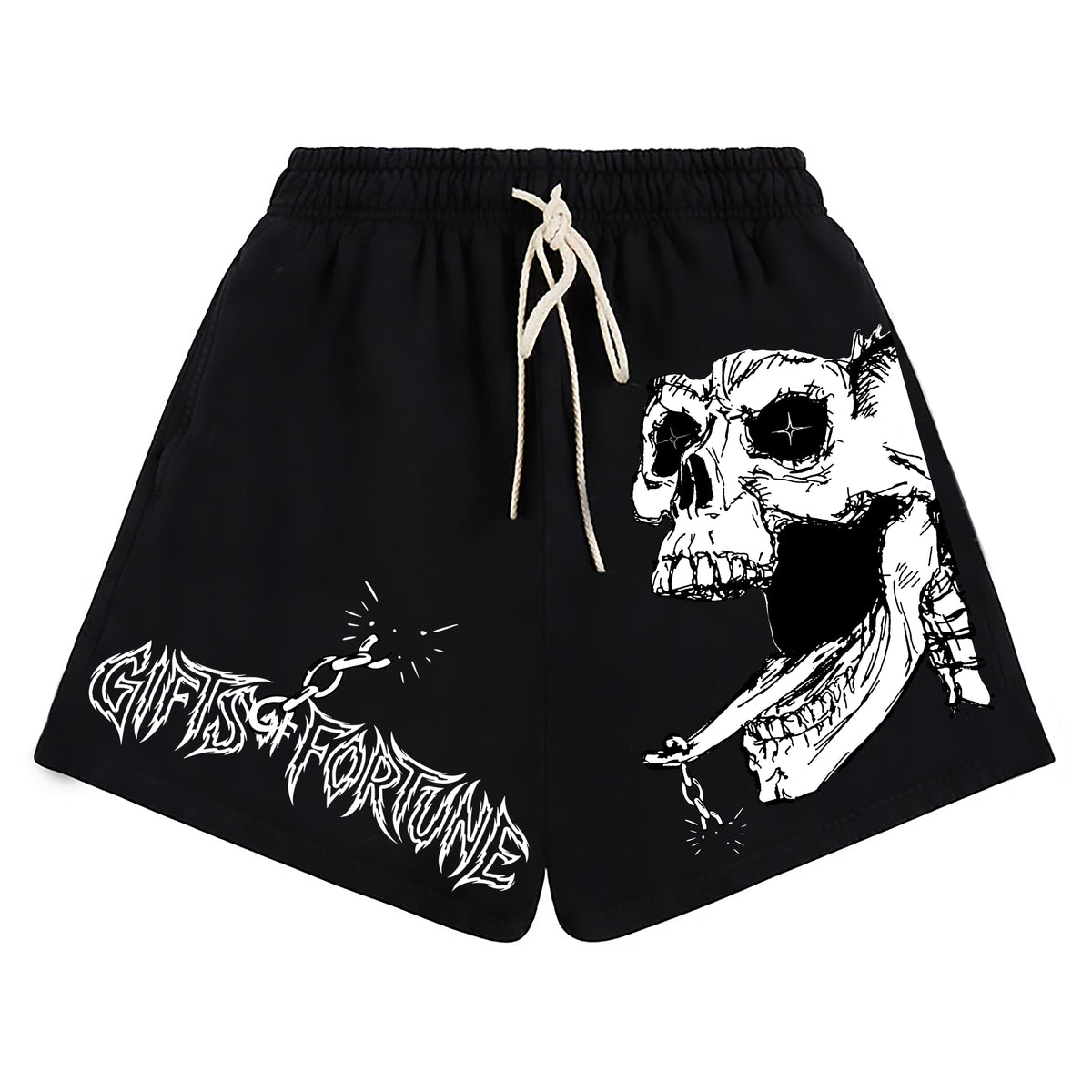 Off The Chain Sweatshorts | Black