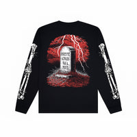 Final Bet Long Sleeve T-shirt | Black