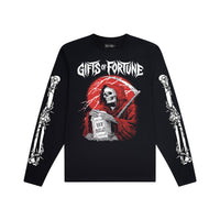 Final Bet Long Sleeve T-shirt | Black