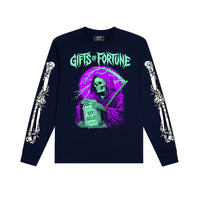 Final Bet Long Sleeve T-shirt | Navy