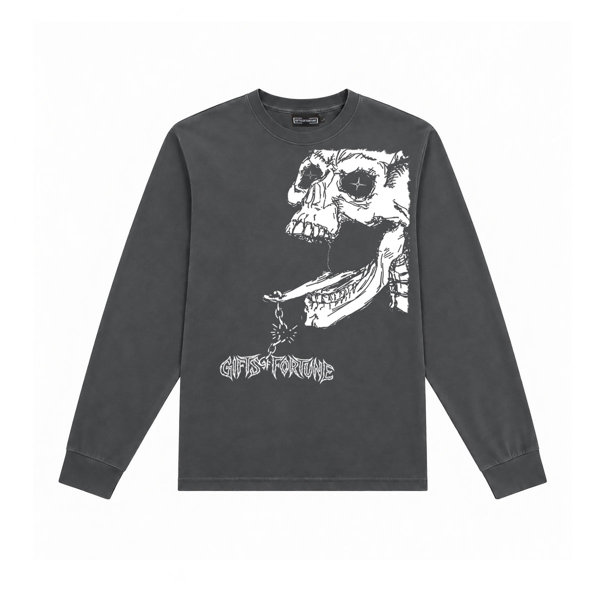 Off The Chain Long Sleeve T-shirt | Grey