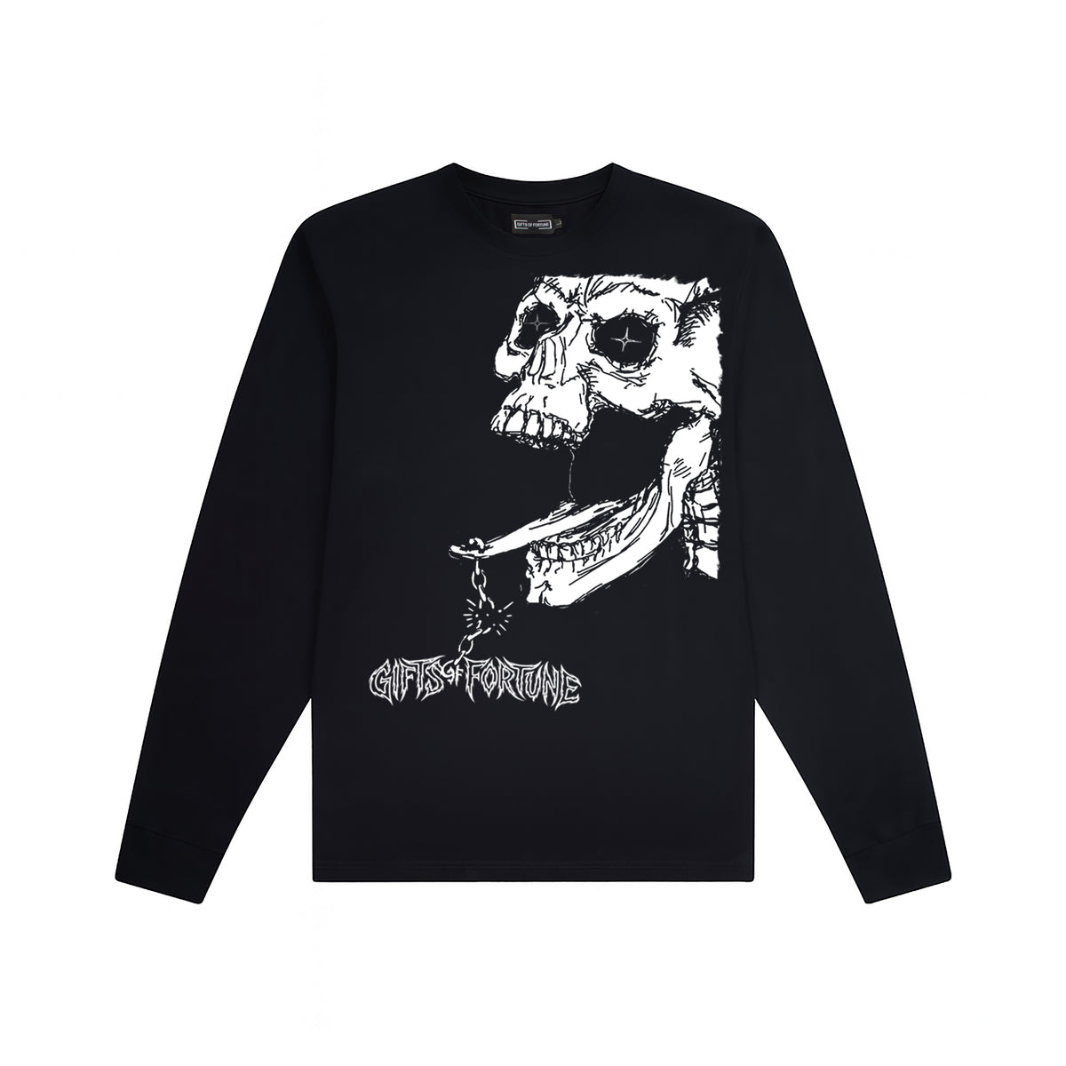 Off The Chain Long Sleeve T-shirt | Black