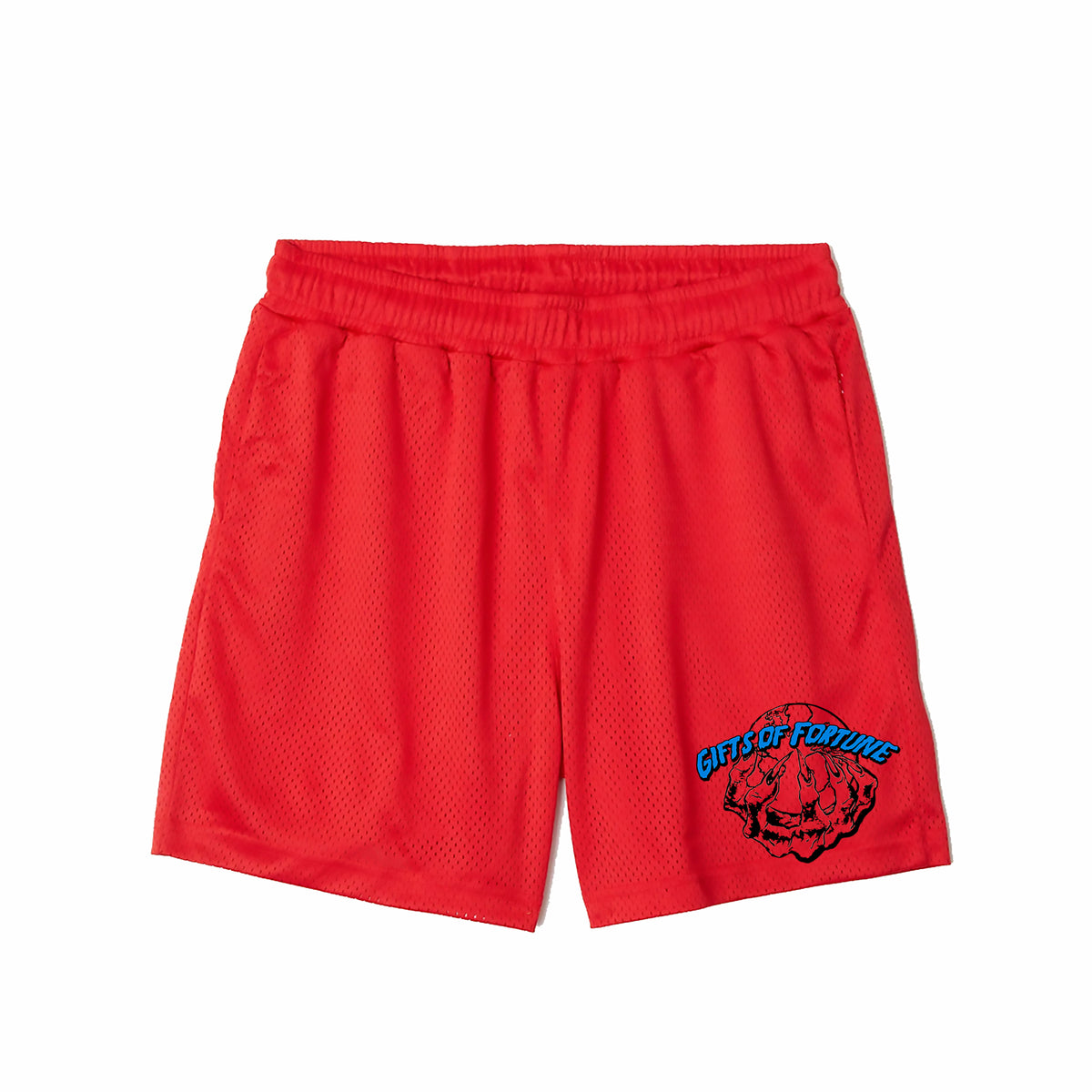 The World Is Yours Mesh Shorts | Red