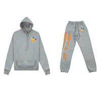Neon Girl Sweatsuit | Grey