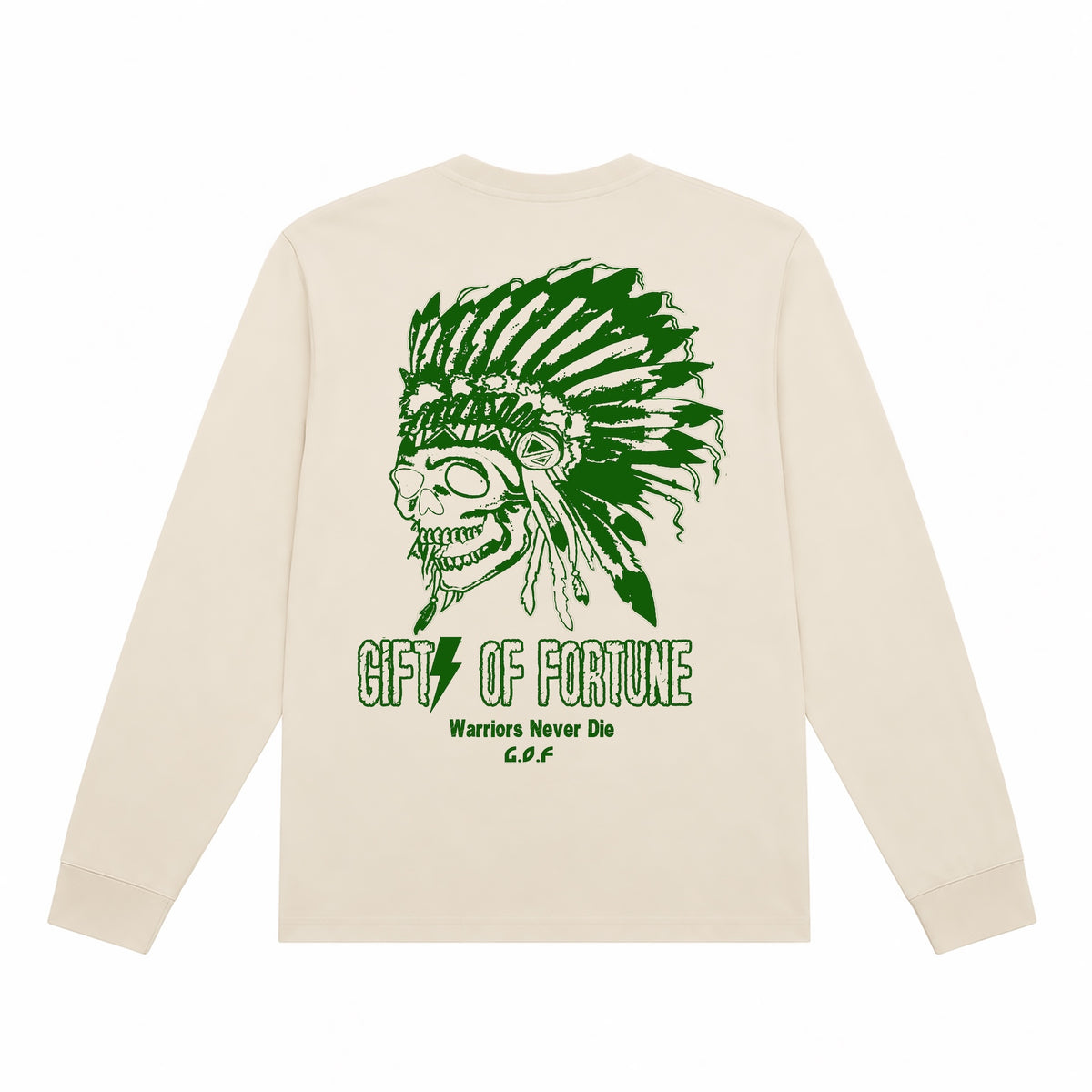 Tomahawk T-shirt Long Sleeve | Ivory