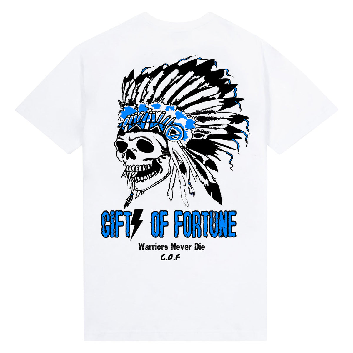 Tomahawk T-shirt | White/True Blue