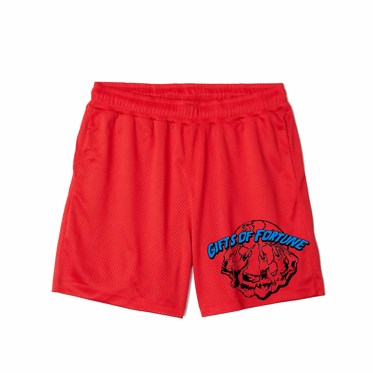 The World Is Yours Mesh Shorts | Red