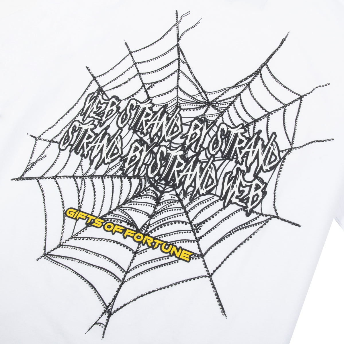 spider web graphic shirt 