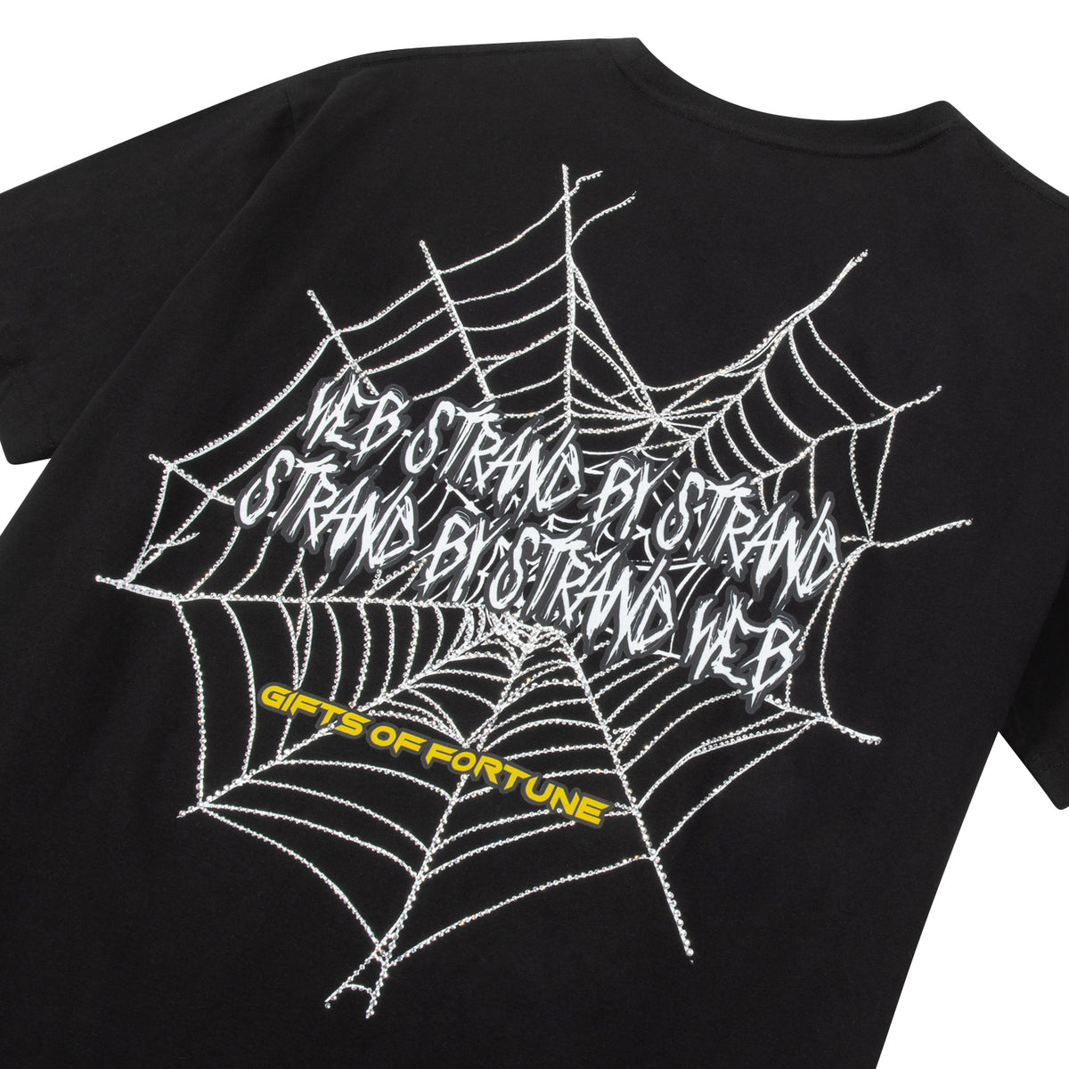 spiderweb graphic shirt 