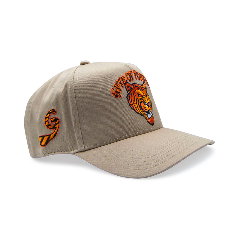 Fighting Tiger Trucker Hat | Tan